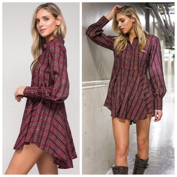 ❤️LAST 1! Plaid button down blouse! - Picture 4 of 7